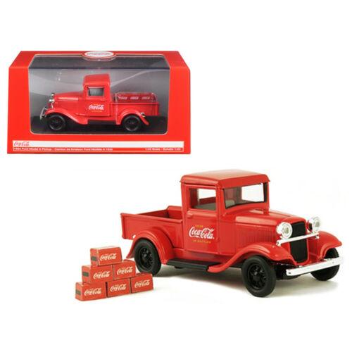 Ford Model A Pickup 1934 with 6 Bottle Cartons "Coca-Cola" 