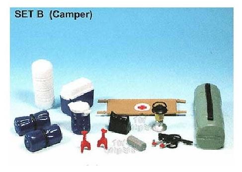 Accessory Set Camping or Search and rescue theme