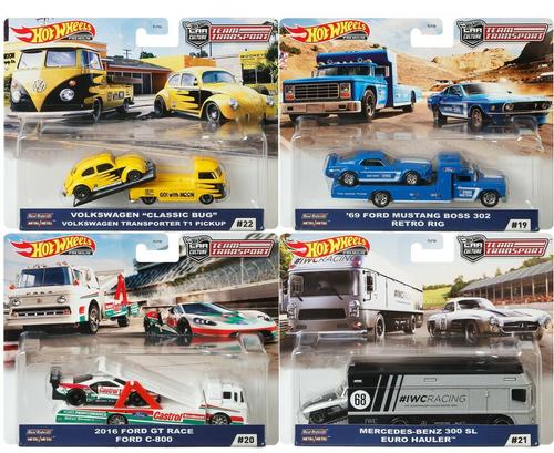 Ensemble 2020 Hot Wheels Car Culture 1/64 Prem Team Transport