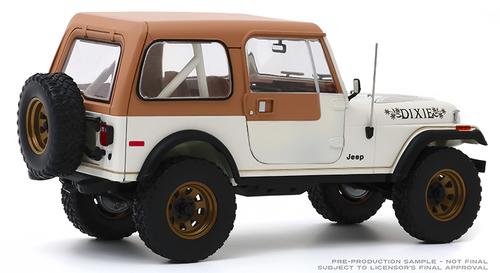 Jeep CJ-7 1979 Golden Eagle "Dixie" (Dukes of Hazzard)