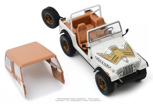 Jeep CJ-7 1979 Golden Eagle "Dixie" (Dukes of Hazzard)