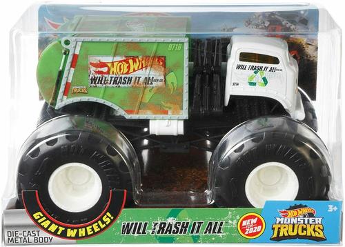 Hot Wheels 1:24 Monster Truck &quot;Will Trash It All&quot;