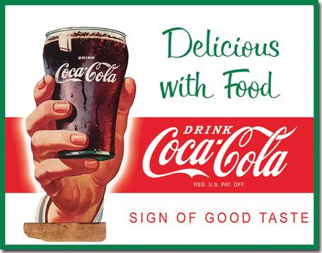 Coca-Cola  - Delicious with Food
