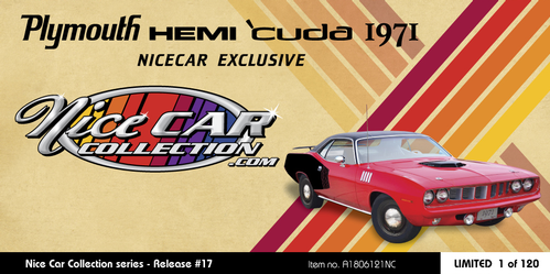 Plymouth Hemi Cuda 1971 "Nice Car Collection" 