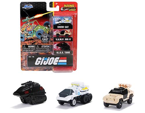 GI JOE TANK MKII SNOW CAT VEHICLES HOLLYWOOD RIDES NANO 1.65" 