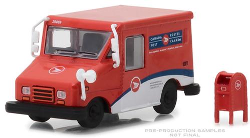 &quot;Canada Post&quot; Long-Life Postal Delivery Vehicle (LLV) with Mailbox