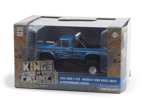 1974 Ford F-250 Monster Truck with 48-inch Tires - "Midwest Four Wheel Drive &amp; Performance Center"