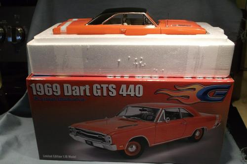 Dodge Dart GTS 440 1969 (White interior and vinyl top) 