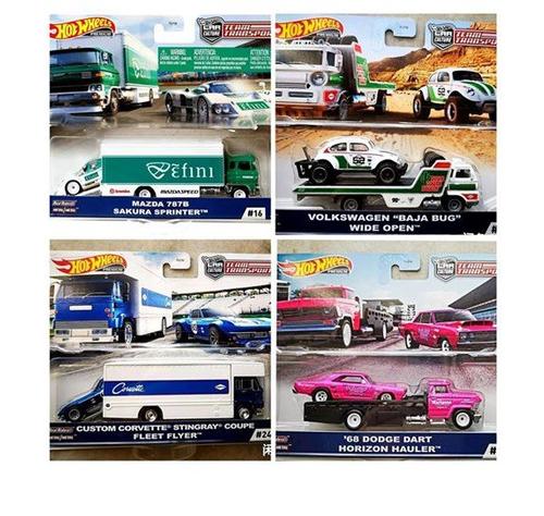 Hot Wheels 2020 Team Transport J Set Of 4