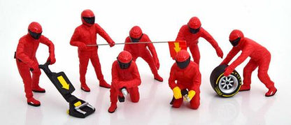 1:18 American Diorama Ferrari Pit Crew set