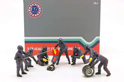 1:18 American Diorama Pit Crew set