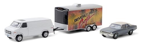 1983 GMC Vandura with 1970 Chevrolet Nova in Enclosed Car Hauler "Beverly Hills Cop" 