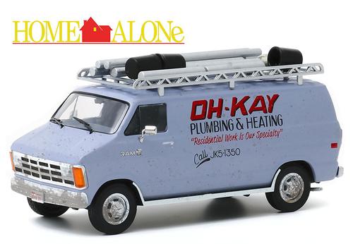 Dodge Ram Van 1986 "Home Alone - Oh-Kay Plumbing and Heating"