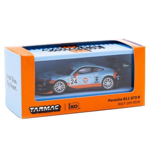 Porsche 911 GT3 R GULF 12h 2018 Goethe Hall Fatien Grogor with Container