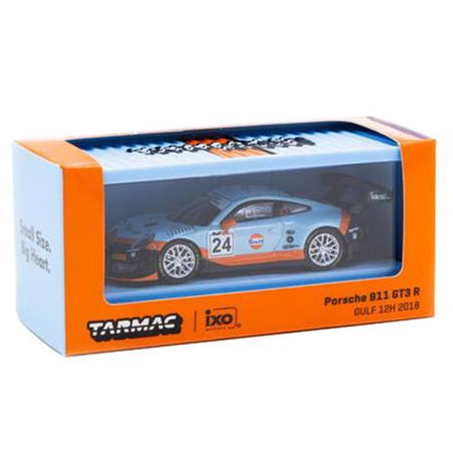 Porsche 911 GT3 R GULF 12h 2018 Goethe Hall Fatien Grogor with Container