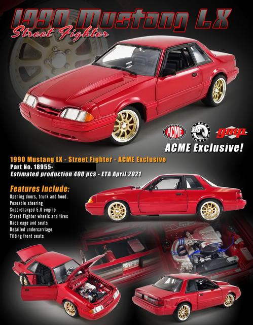 Ford Mustang 5.0 LX 1990 &quot;Supercharged Street Fighter&quot; *VOIR NOTE*