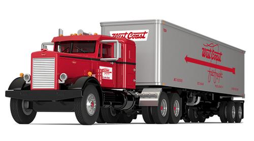 Peterbilt Model 351 Sleeper Tractor with 40&
