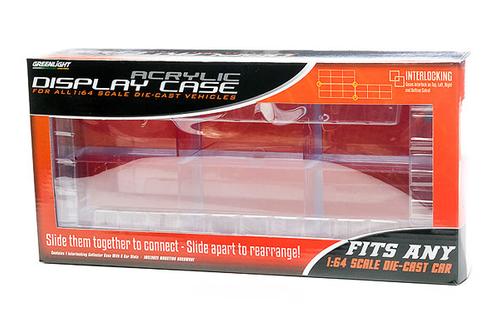 1/64 Display Case - 6-Car Connecting Acrylic Case