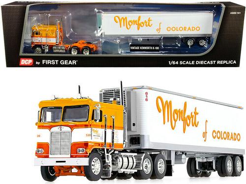 KENWORTH K100 COE REEFER TRAILER "MONFORT OF COLORADO"