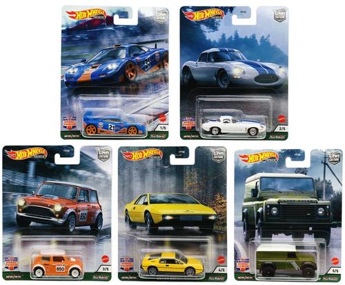 Hot Wheels 2021 Car Culture British Horse Power Set of 5 1/64