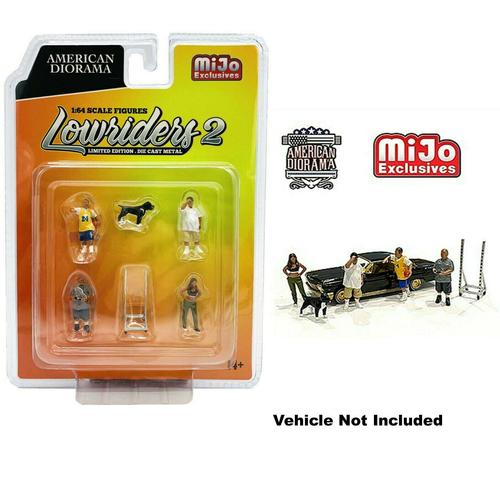 LOW RIDERS II FIGURES SET 1/64