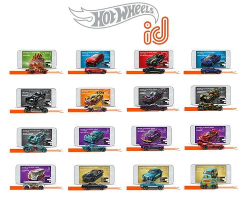 Hot Wheels ID Cars Series 2 Sealed case of 16