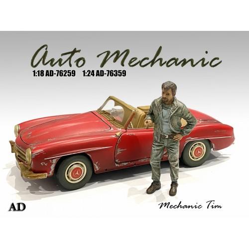 Figurine 1:18 Auto Mechanic - Mechanic Tim
