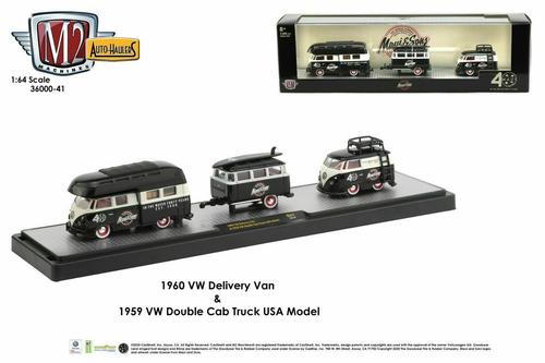 Volkswagen Delivery Van 60 and Double Cab Truck "USA 59 Maui and Sons"