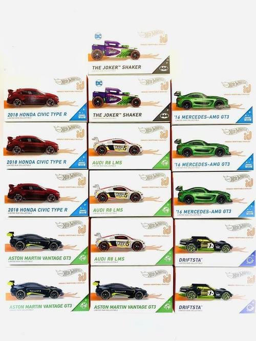 Hot Wheels Id Cars 2021 Factory Sealed Complete Case B (16 cars)