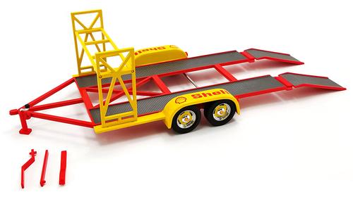 Shell Oil - Tandem Car Trailer with Tire Rack