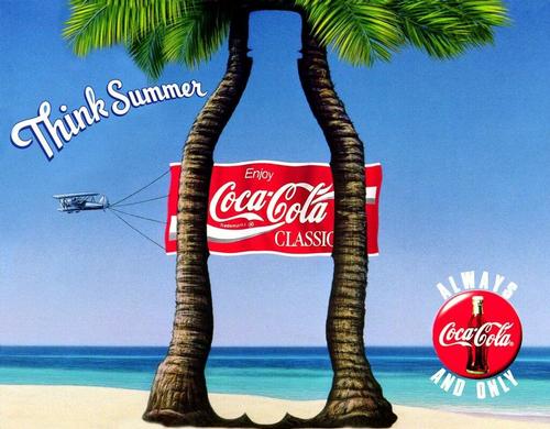 Coca Cola Classic Palm - Think Summer