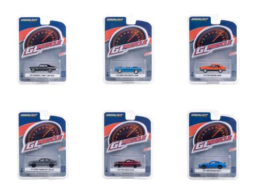 1/64 Set GreenLight Muscle Series 24