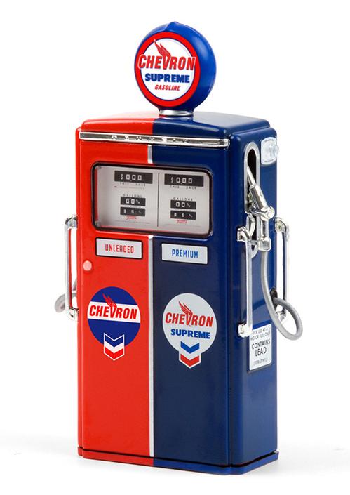 Chevron Supreme - 1954 Tokheim 350 Twin Gas Pump