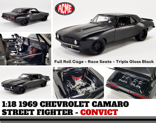 Chevrolet Camaro 1969 "Street Fighter - Convict" (Autumn 2021)