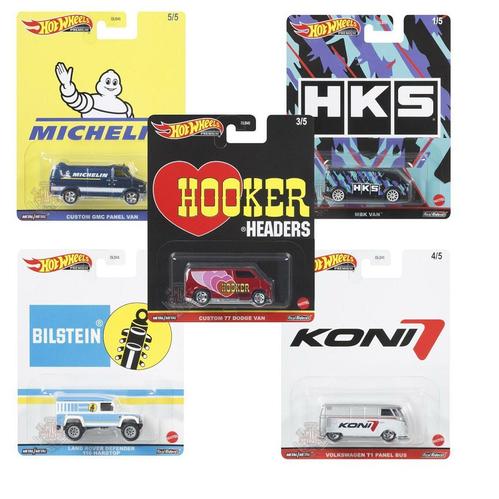 1/64 Hot Wheels 2021 Pop Culture Dash K "Speed Shop Garage" Set of 5