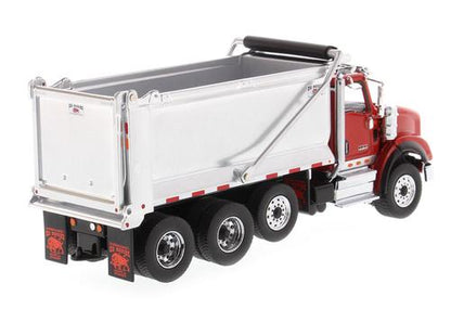 International HX260 Tandem Dump Truck with Pusher Axle
