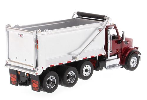 Peterbilt 567 Tandem Dump Truck with Pusher Axle
