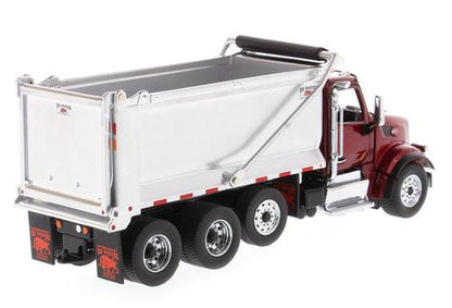 Peterbilt 567 Tandem Dump Truck with Pusher Axle