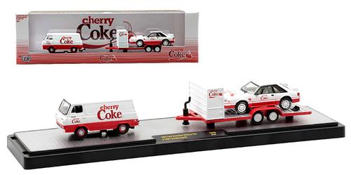 1965 Ford Econoline Delivery Van and 1990 Ford Mustang GT &quot;Cherry Coke&quot; Coca-cola
