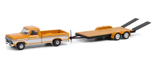1976 Ford F-150 Ranger XLT Trailer Special with Flatbed Trailer