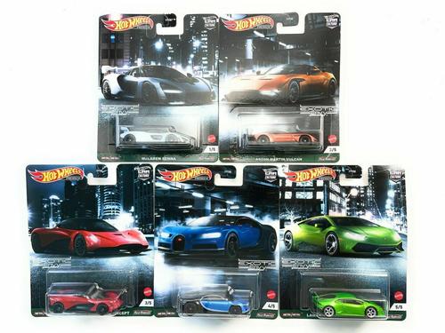 Hot Wheels 2021 Car Culture Exotic Envy Set of 5