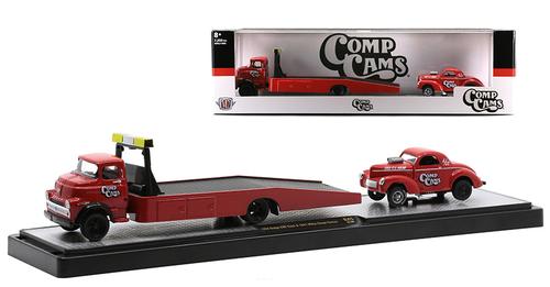 1958 Dodge COE Ramp Truck and 1941 Willys Coupe Gasser "Comp Cams"