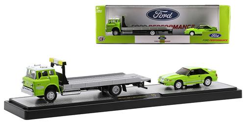 1990 Ford C-8000 Rollback Truck and 1988 Ford Mustang GT Custom
