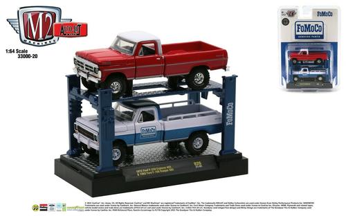 Ford F-250 Explorer 4x4 1972 and F100 Ranger 4x4 1969 Auto-Lift