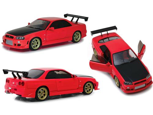 Nissan Skyline GT-R (R34) 1999 with Neon light 