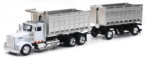 Kenworth W900 Double Dump Truck