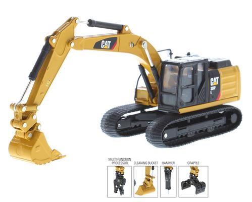 Caterpillar 320F L Hydraulic Excavator with 5 Work Tools