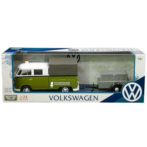 Volkswagen T1 with Road Maintenance trailer