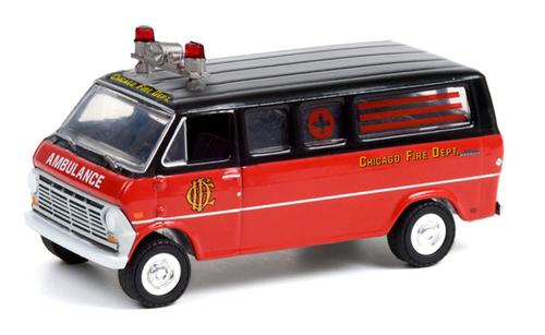 1969 Ford Club Wagon Ambulance &quot;Chicago Fire Department&quot;