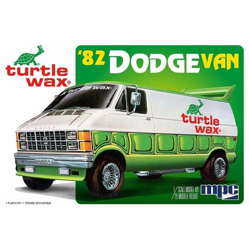 Dodge Van Custom 1982 &quot;Turtle Wax&quot; (À COLLER)